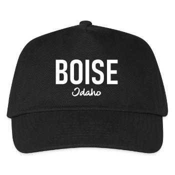 Boise - Idaho - USA - United States of America - Kids’ Baseball Cap - black - Front