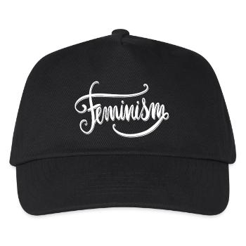 Feminism Saying Gift Vintage Emancipation - Kids’ Baseball Cap - black - Front