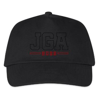 JGA 2025 Kontur Junggesellenabschied - Kinder Basecap - Schwarz - Vorne