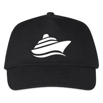 Minimalist Cruise Cruise Silhouette - Kids’ Baseball Cap - black - Front