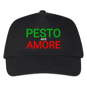 Pesto Amore - Kids’ Baseball Cap - black - Front
