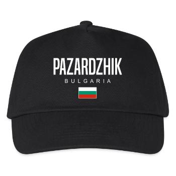Pazardzhik Bulgaria - Kids’ Baseball Cap - black - Front