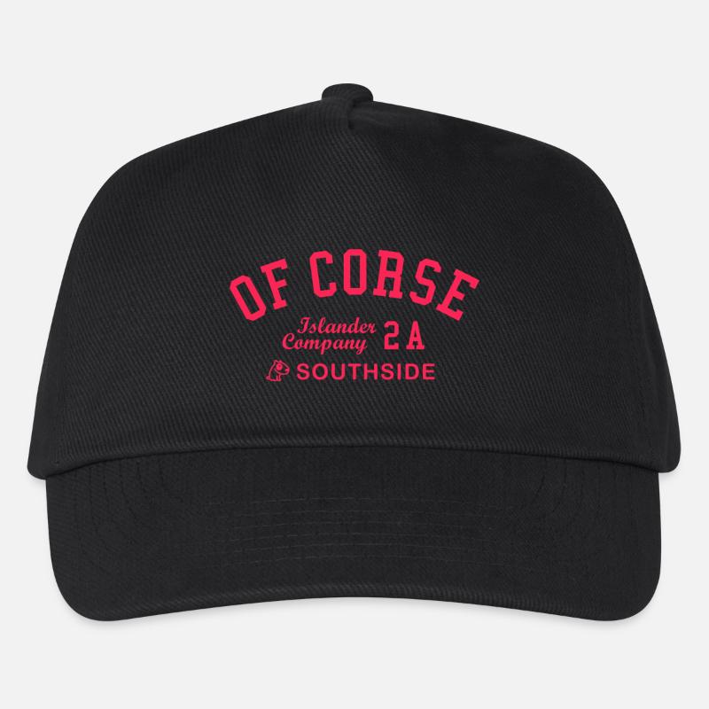 VON CORSE Southside 2A - Kinder Basecap - Schwarz