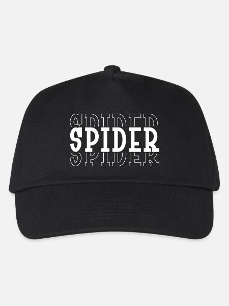 Urbane Spinne - Kinder Basecap - Schwarz