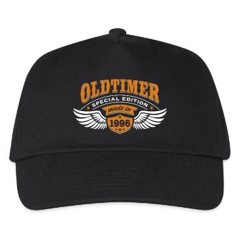 Vintage Model 1996 | Birthday Gift Cap - Kids’ Baseball Cap - black - Front