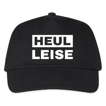 Heul Leise - Kinder Basecap - Schwarz - Vorne
