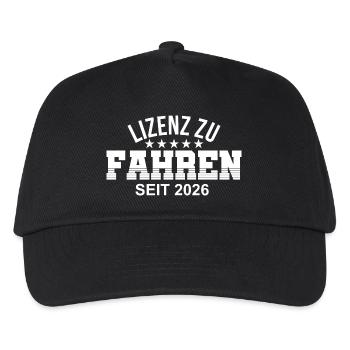 Driving License 2026 Driving Test Driving License Test - Kids’ Baseball Cap - black - Front