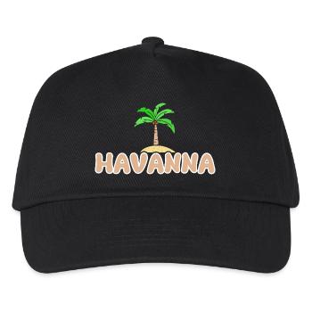 Geschenk für Havanna - Kinder Basecap - Schwarz - Vorne