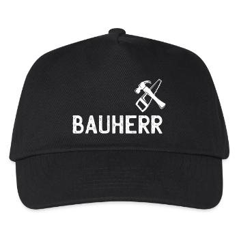 Builder DIY Tool Emblem - Kids’ Baseball Cap - black - Front