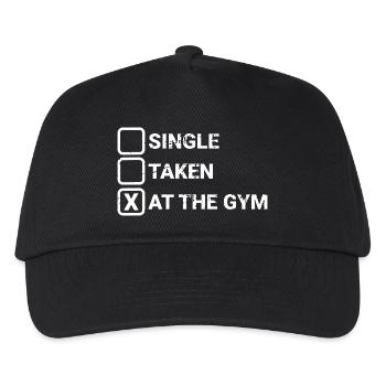 Statut de la relation à la salle de sport - Casquette de baseball Enfant - noir - Devant
