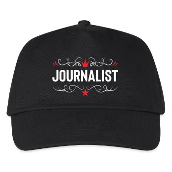 Journalist Profession - Kids’ Baseball Cap - black - Front