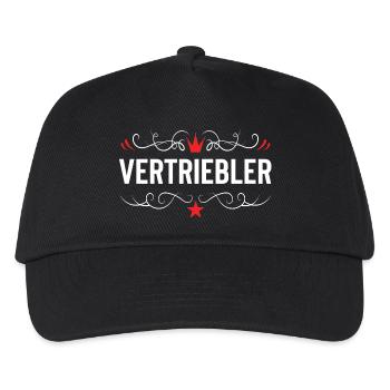 Zahnarzt Beruf - Kinder Basecap - Schwarz - Vorne