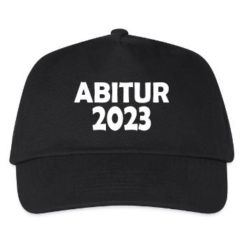 Abitur 2023 - Kinder Basecap - Schwarz - Vorne