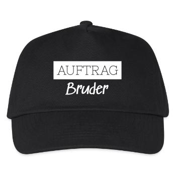 Commander Brother Family Funny Gift - Casquette de baseball Enfant - noir - Devant