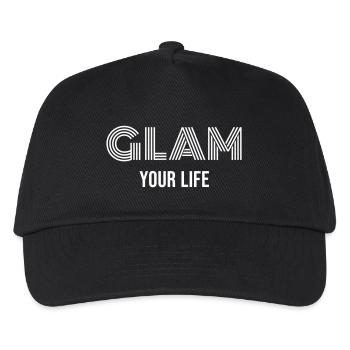 Glam Your Life - Kinder Basecap - Schwarz - Vorne