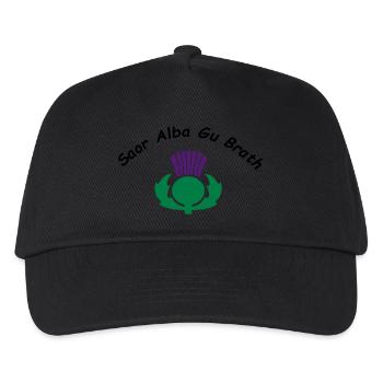 Saor Alba Gu Brath - Free Scotland Forever - Kids’ Baseball Cap - black - Front