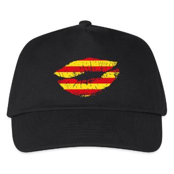 Mouth Catalan - Kinder Basecap - Schwarz - Vorne