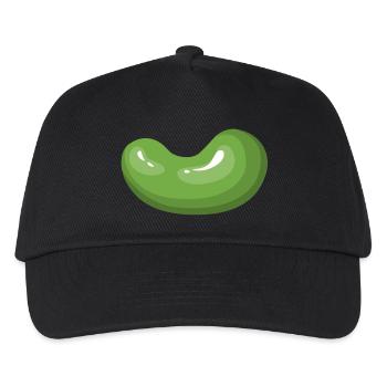 kidney beans bohnen veggie gemuese vegetables18 - Kinder Basecap - Schwarz - Vorne