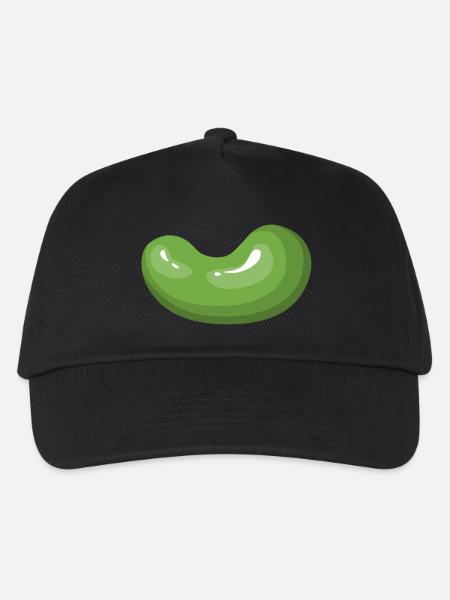 kidney beans bohnen veggie gemuese vegetables18 - Kinder Basecap - Schwarz