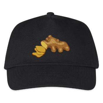 ginger ingwer veggie gemuese vegetable1 - Casquette de baseball Enfant - noir - Devant