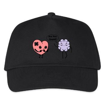 Learn Heart - Kids’ Baseball Cap - black - Front