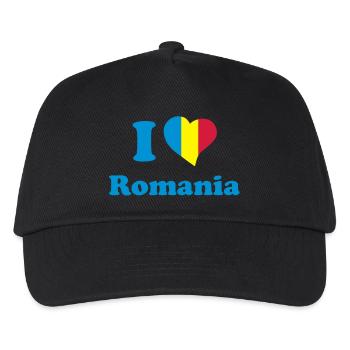 I love Romania - Kids’ Baseball Cap - black - Front