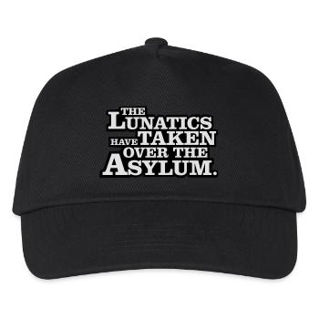 The lunatics have taken over the asylum. - Kinder Basecap - Schwarz - Vorne
