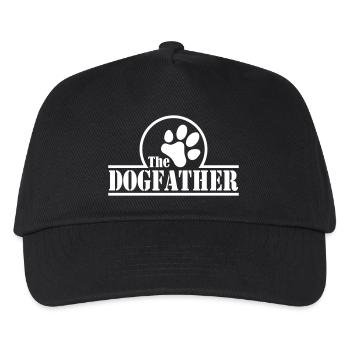 The Dogfather - Kinder Basecap - Schwarz - Vorne