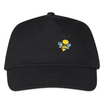 bee - Kids’ Baseball Cap - black - Front