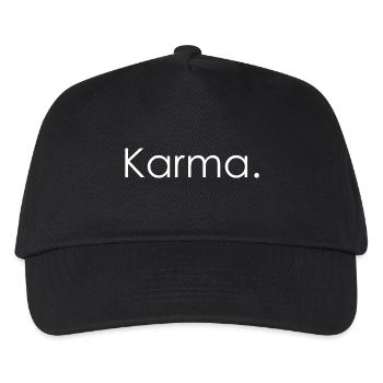 Karma - Casquette de baseball Enfant - noir - Devant