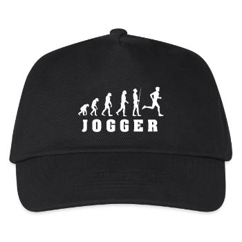 Jogger - Kinder Basecap - Schwarz - Vorne