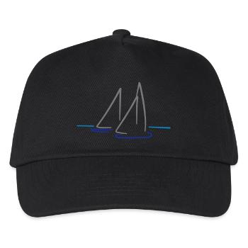 sailing - Kids’ Baseball Cap - black - Front