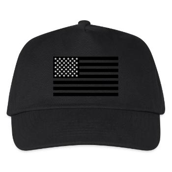 USA - Kinder Basecap - Schwarz - Vorne