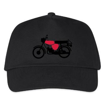 Fahrzeug - Simson S51 - Kinder Basecap - Schwarz - Vorne