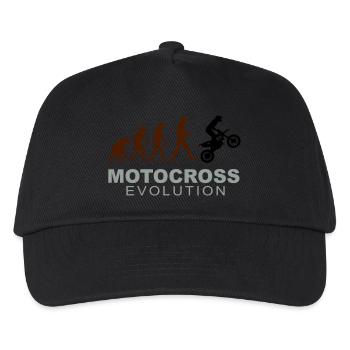 Motocross Evolution - Kids’ Baseball Cap - black - Front