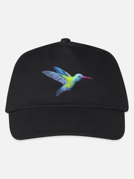 AD Hummingbird - Kinder Basecap - Schwarz