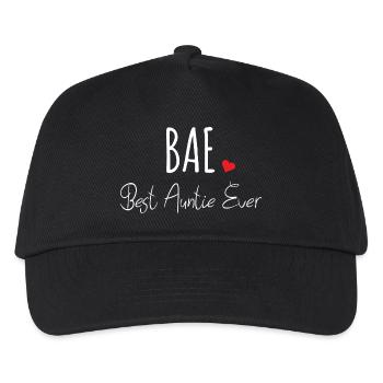Beste Tante überhaupt - Kinder Basecap - Schwarz - Vorne