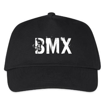 BMX - Kinder Basecap - Schwarz - Vorne