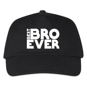 best BRO ever  - Kinder Basecap - Schwarz - Vorne