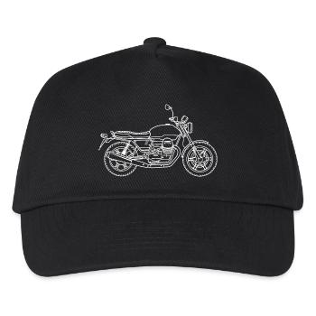 Moto Guzzi v7 III Milano - Kids’ Baseball Cap - black - Front
