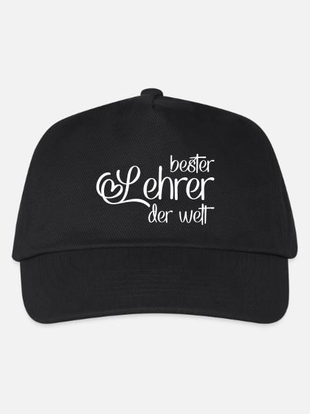 Lehrer - Kinder Basecap - Schwarz