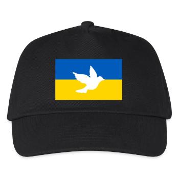 Ukraine - Kinder Basecap - Schwarz - Vorne