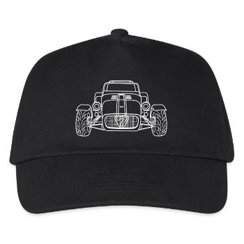 Caterham 7 Sportwagen - Kinder Basecap - Schwarz - Vorne