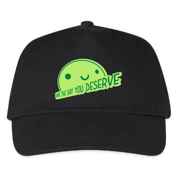 the day you deserve - Kids’ Baseball Cap - black - Front