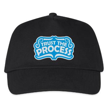 faire confiance au processus Devis - Casquette de baseball Enfant - noir - Devant