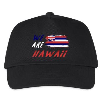 Wir sind Hawaii - Kinder Basecap - Schwarz - Vorne