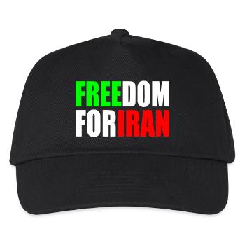 Freedom for iran - Kids’ Baseball Cap - black - Front