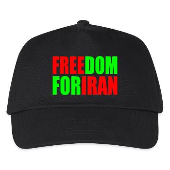 Freedom for iran - Kids’ Baseball Cap - black - Front