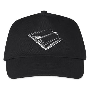 Book, book, Books, Reading, Reader, Illustration, Graphic - Kids’ Baseball Cap - black - Front