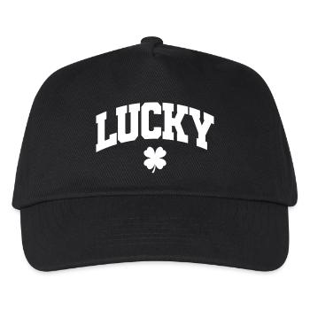 St. Patrick’s Day Gift Shamrock Men, Women, Kids - Kids’ Baseball Cap - black - Front